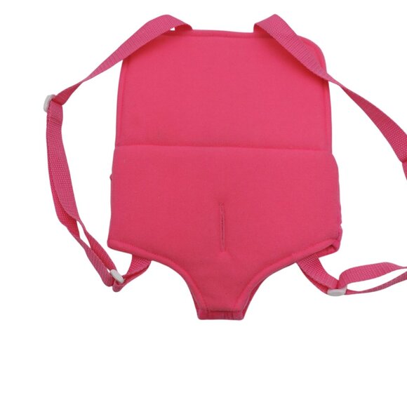 Build-A-Bear Pink Plush Backpack Carrier For Stuffed Animals Ages 3+ Adjustable - Picture 2 of 3